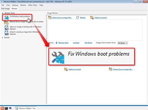 fixing windows boot problems after macrium clone redeploy|macrium reflect rescue windows boot.